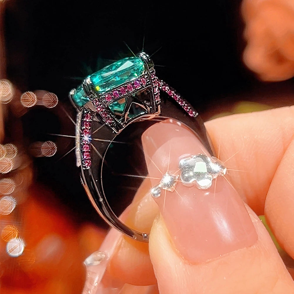 Paraiba Tourmaline Adjustable Ring