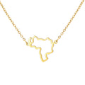 Map Pendant Necklace