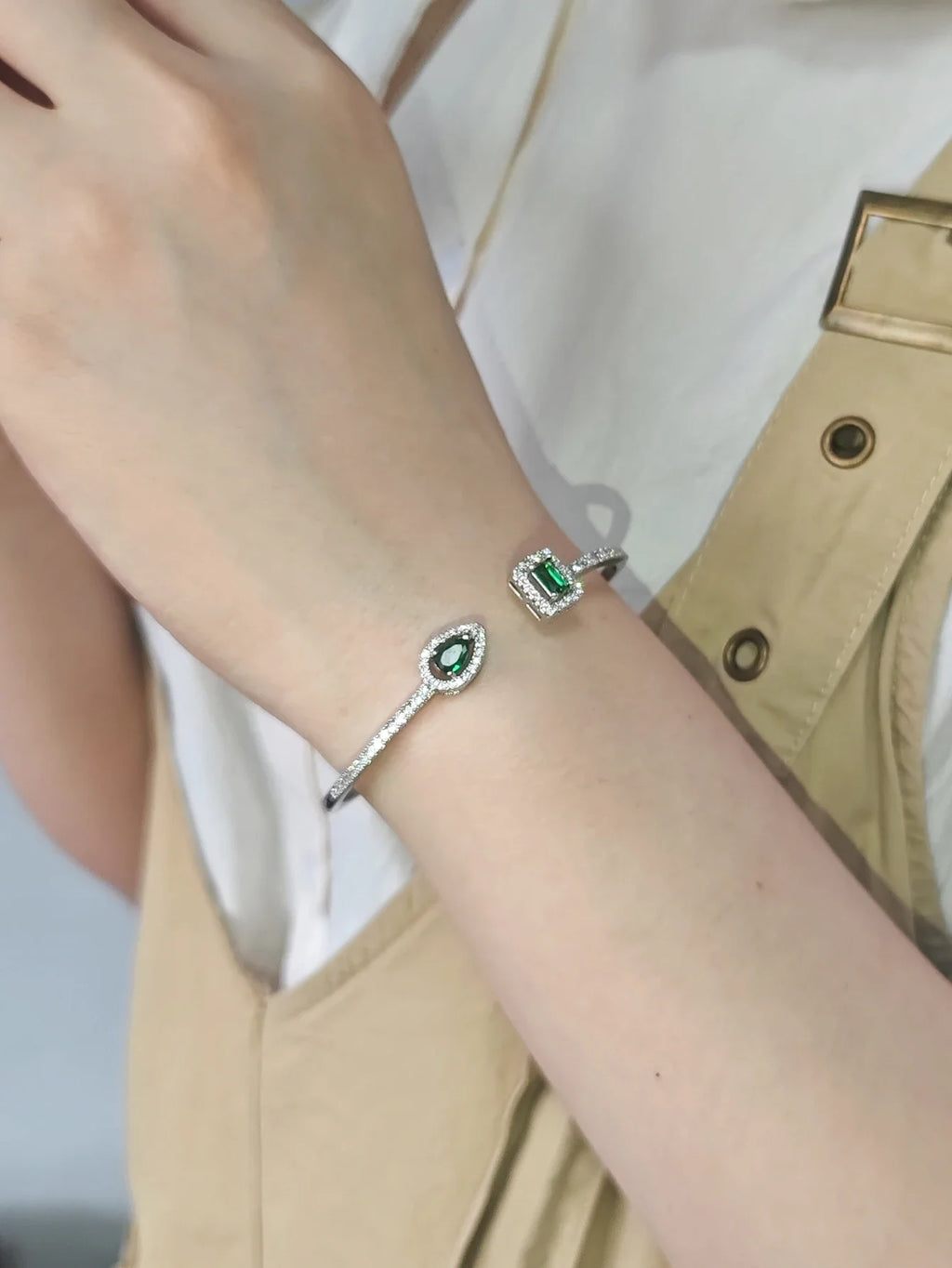 Snake Open Bangle