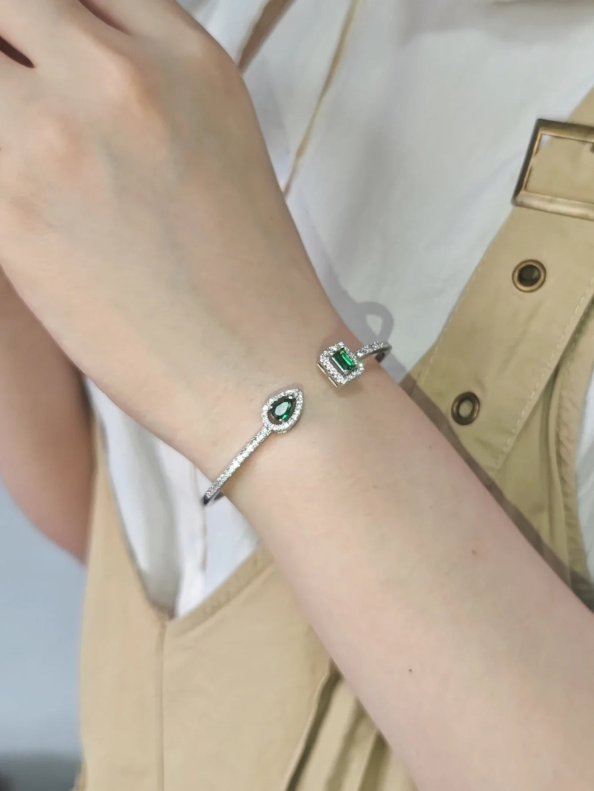 Snake Open Bangle