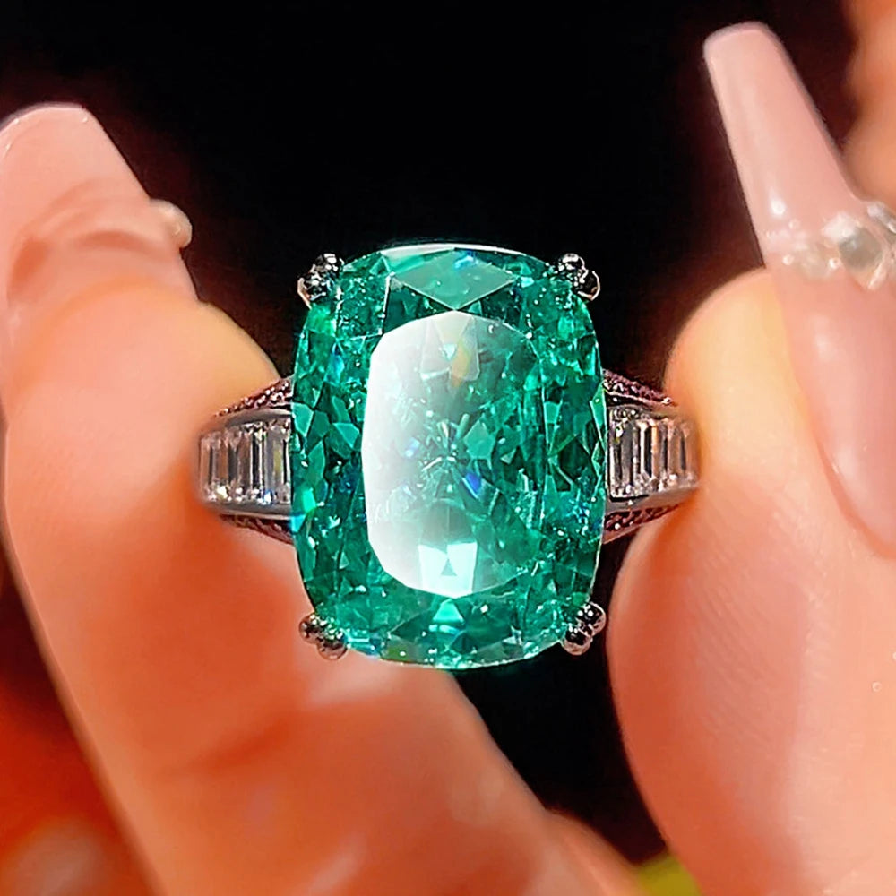 Paraiba Tourmaline Adjustable Ring