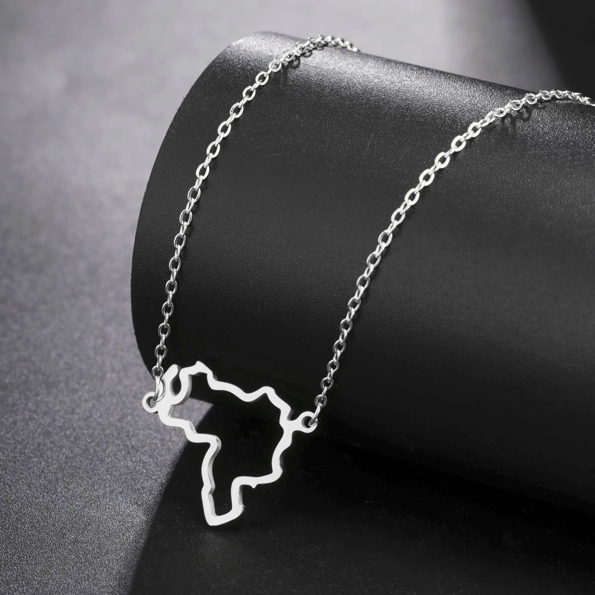 Map Pendant Necklace