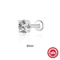 Moissanite Stud Earring